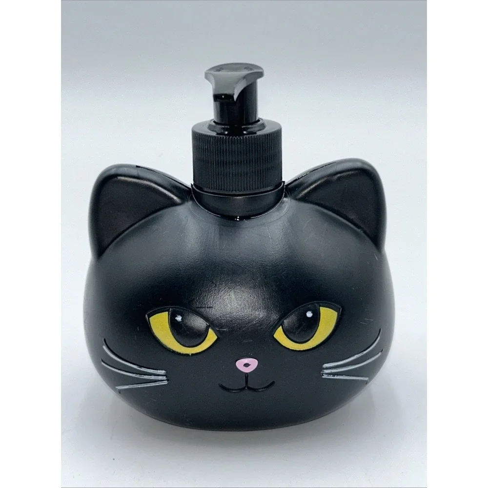 Black Cat Plastic Empty Blow Mold Refillable Soap Dispenser Bottle